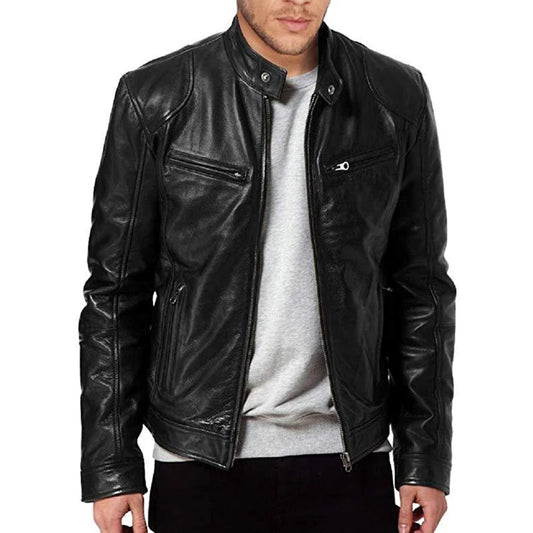 2024 Men's Leather Jacket
