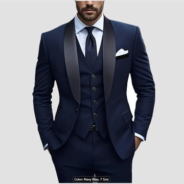 Men’s Formal Slim Fit Tuxedo Prom Suit