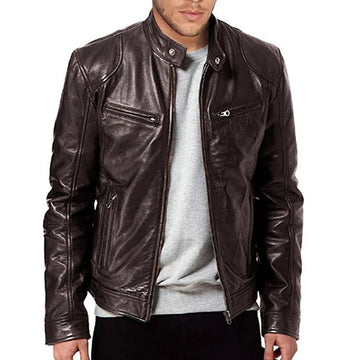 2024 Men's Leather Jacket